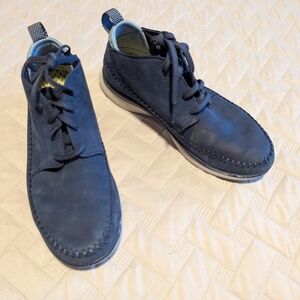 Superfeet Women’s OLYMPIA Navy Lace Up Boots Sz. 6.5